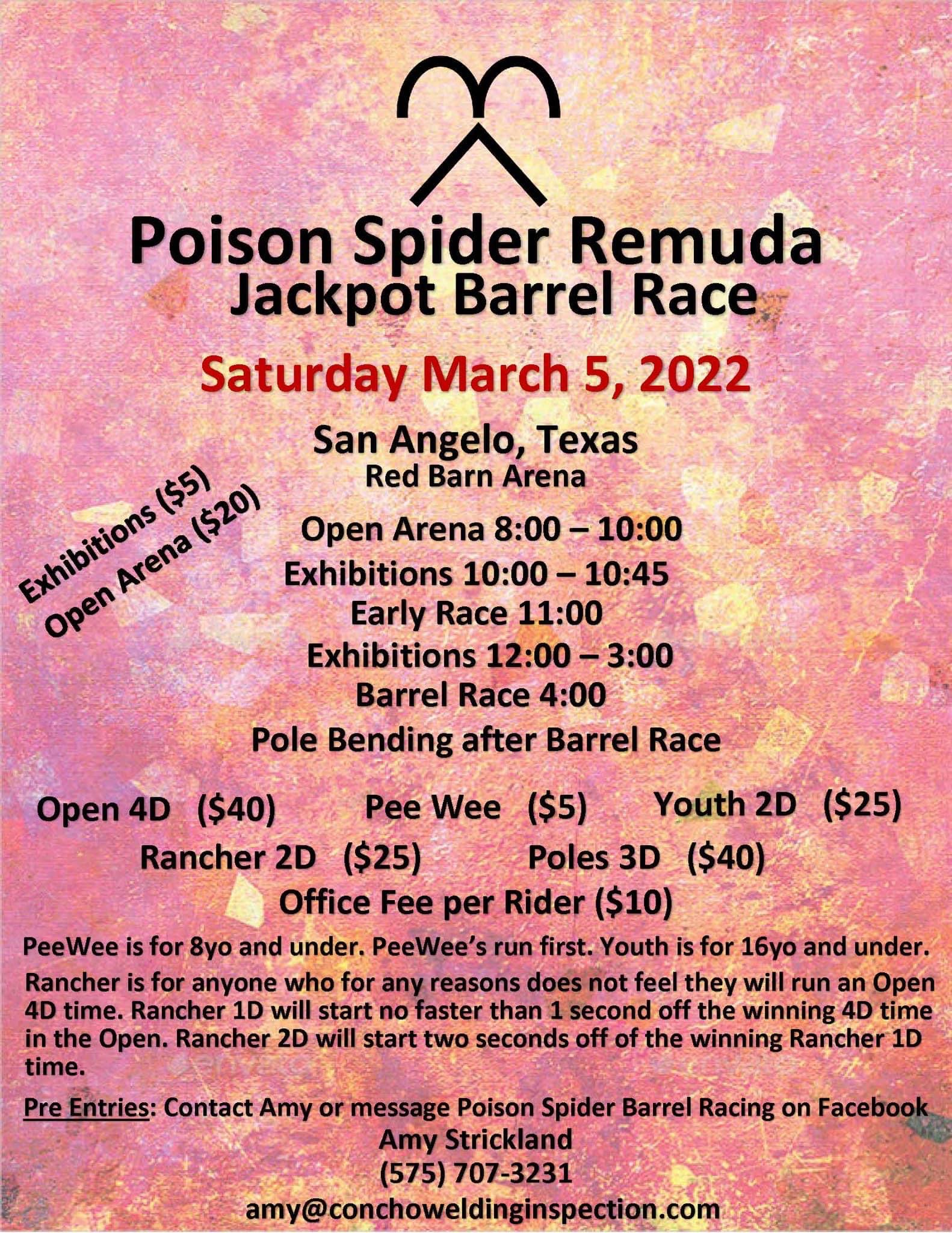 Poison Spider Remuda Barrel Race